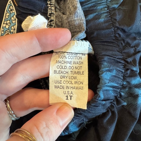 Kids Blue Hawaiian Set - Picture 7 of 8